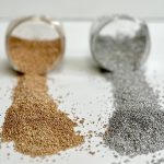 سنگ متالیک سایز ریز رنگ طلایی سیحون