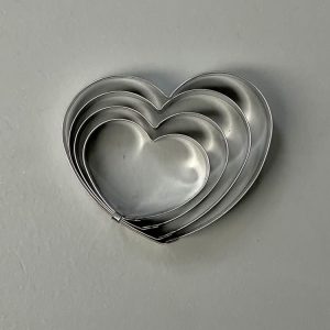 کاتر فلزی صابون مدل قلبی
