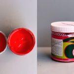 رنگ اکرولیک قرمز