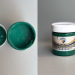 رنگ اکرولیک سبز