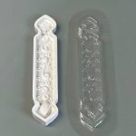 قالب طلقی جاعودی منقوش 5*26 (pvc)