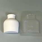 قالب طلقی گلدان مراکشی بزرگ 10*13 سانت ( pvc)