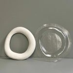 قالب طلقی آئینه دفرمه 17*24 ( pvc)